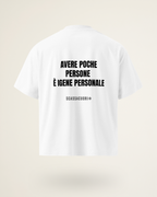 T-SHIRT AVERE POCHE PERSONE E' IGIENE PERSONALE