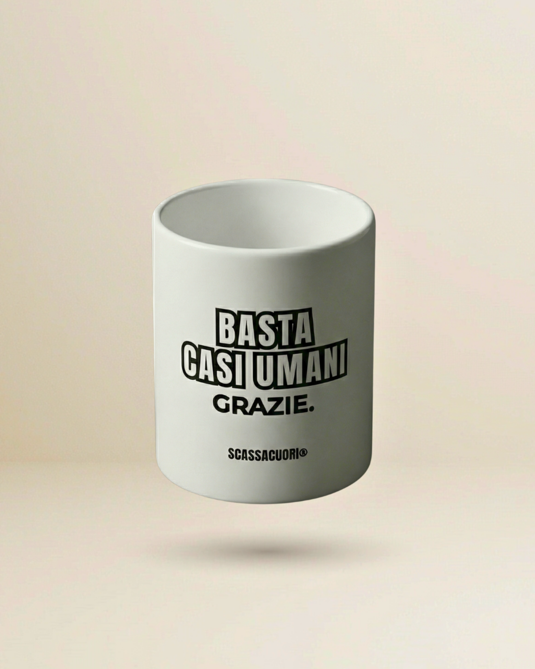 CUP BASTA CASI UMANI GRAZIE