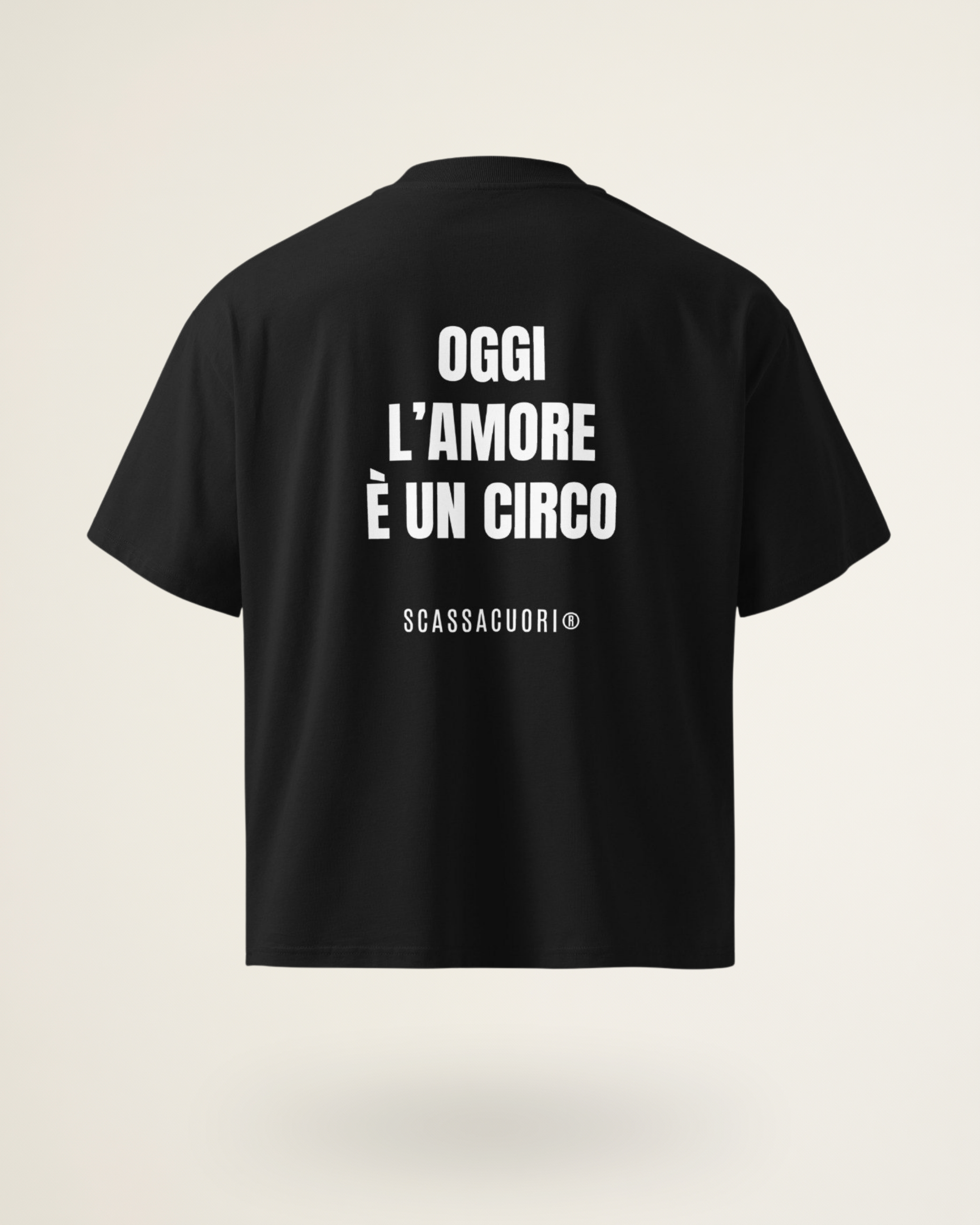 T-SHIRT OGGI L'AMORE E' UN CIRCO