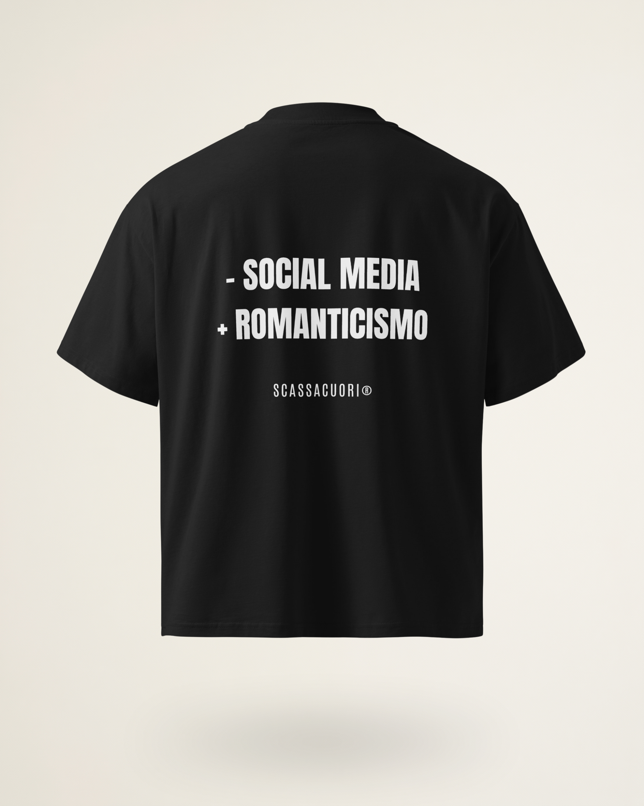 T-SHIRT - SOCIAL MEDIA + ROMANTICISMO