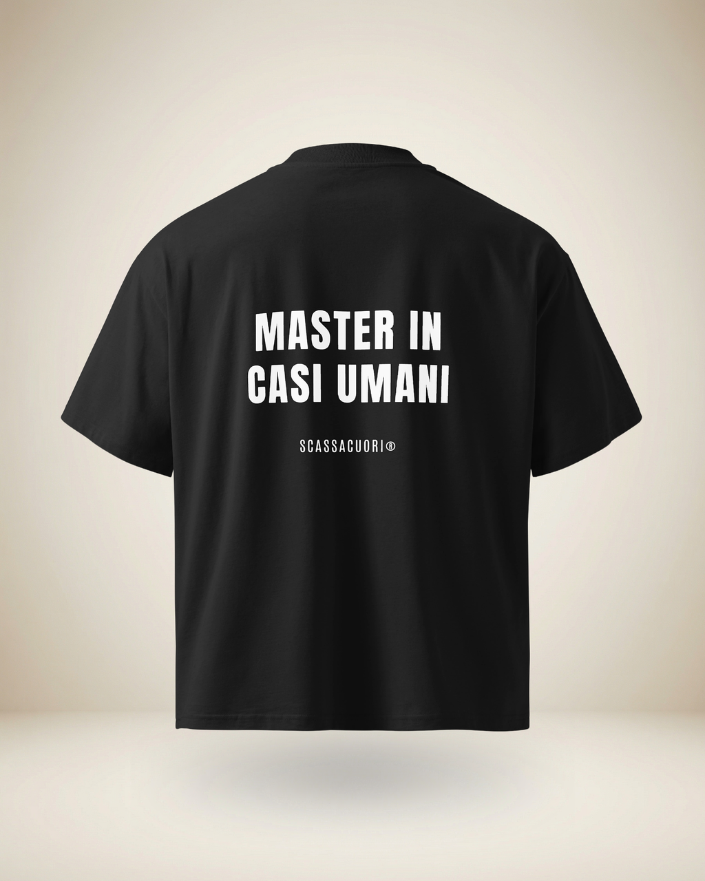 T-SHIRT MASTER IN CASI UMANI