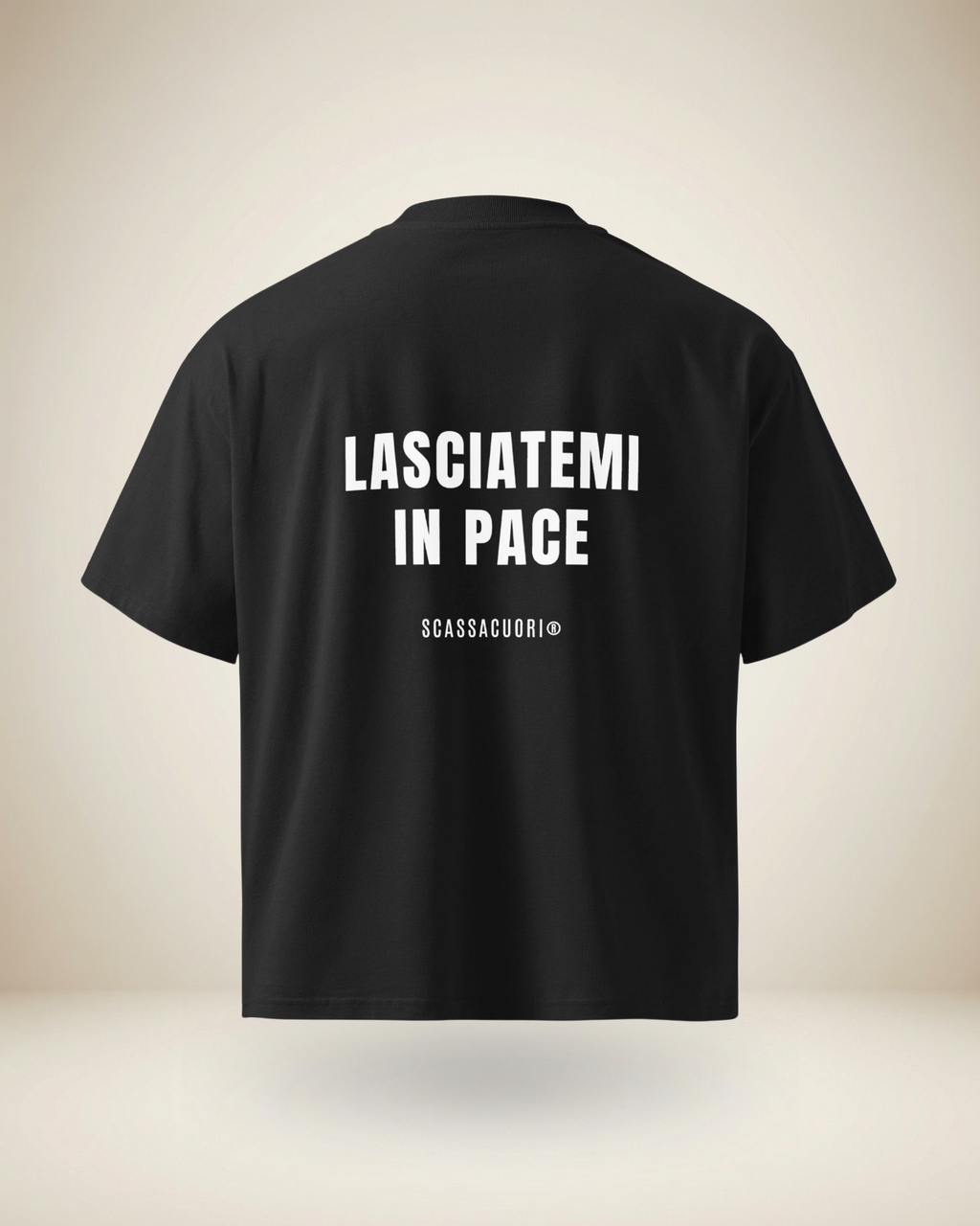 T-SHIRT LASCIATEMI IN PACE