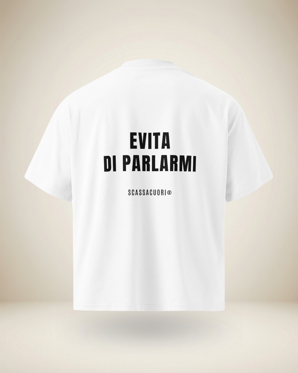 T-SHIRT EVITA DI PARLARMI