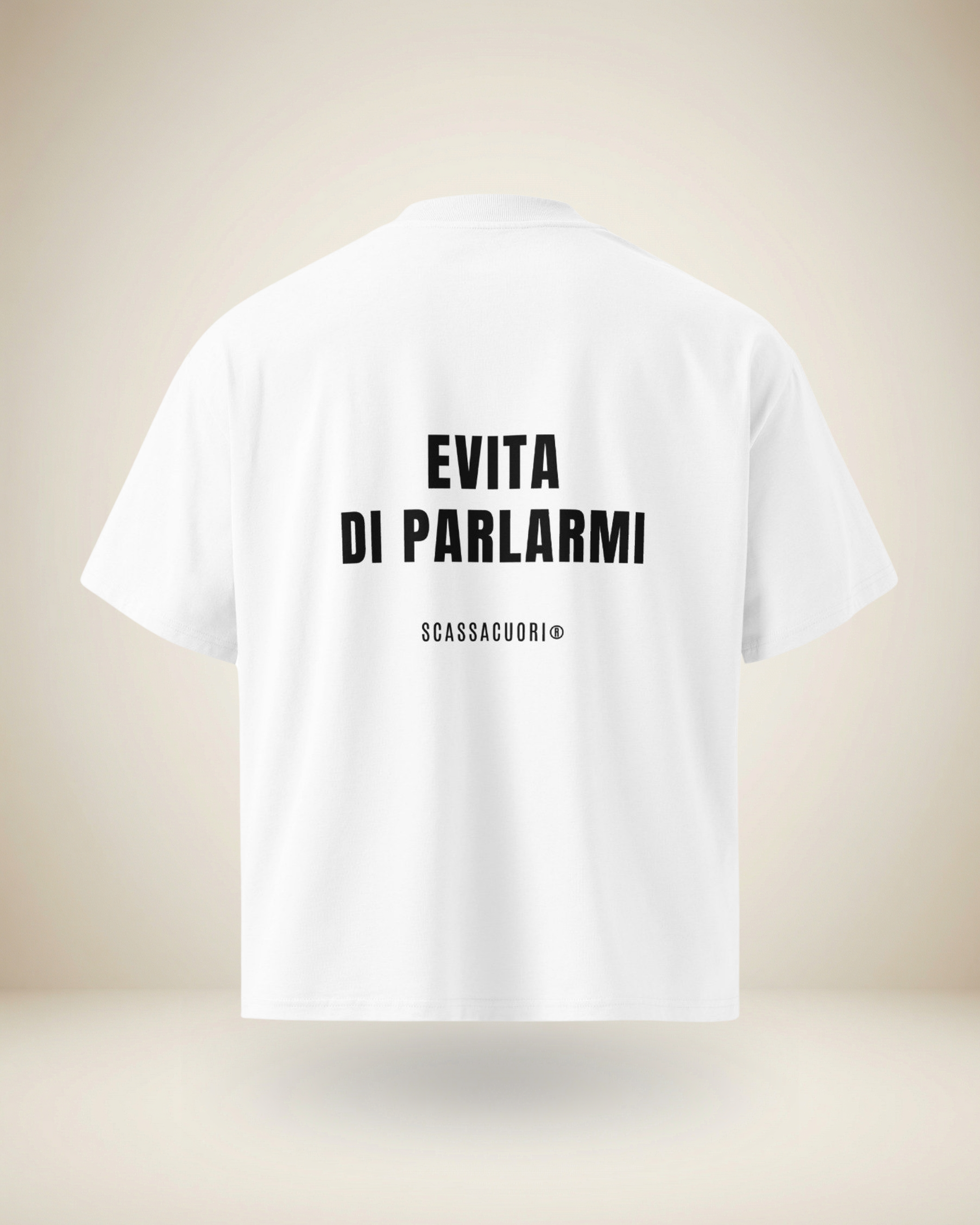 T-SHIRT EVITA DI PARLARMI