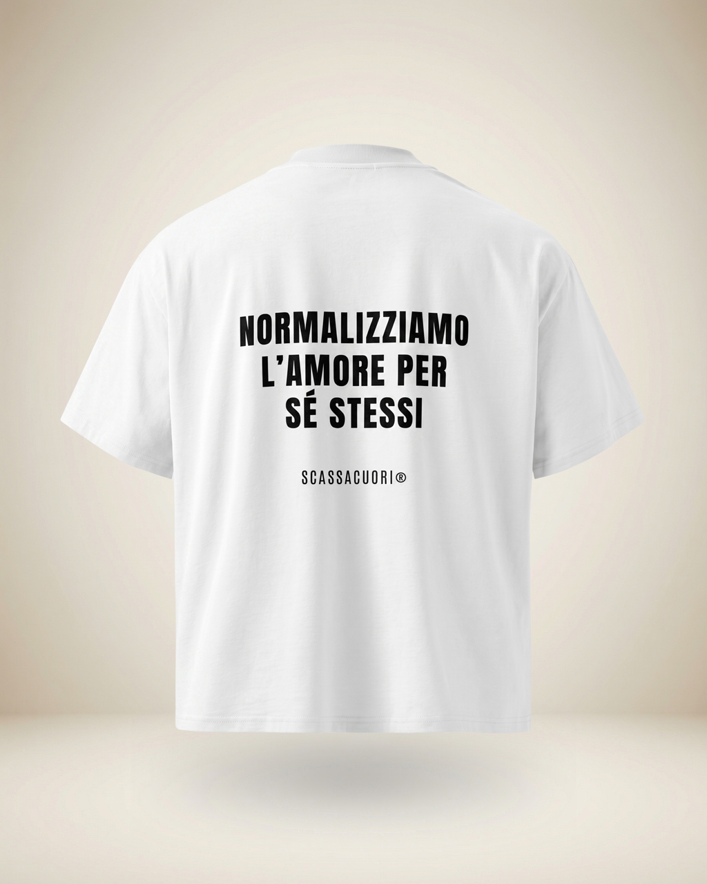 T-SHIRT NORMALIZZIAMO L’AMORE PER SÉ STESSI
