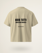 T-SHIRT ODIO TUTTI (INDISTINTAMENTE)