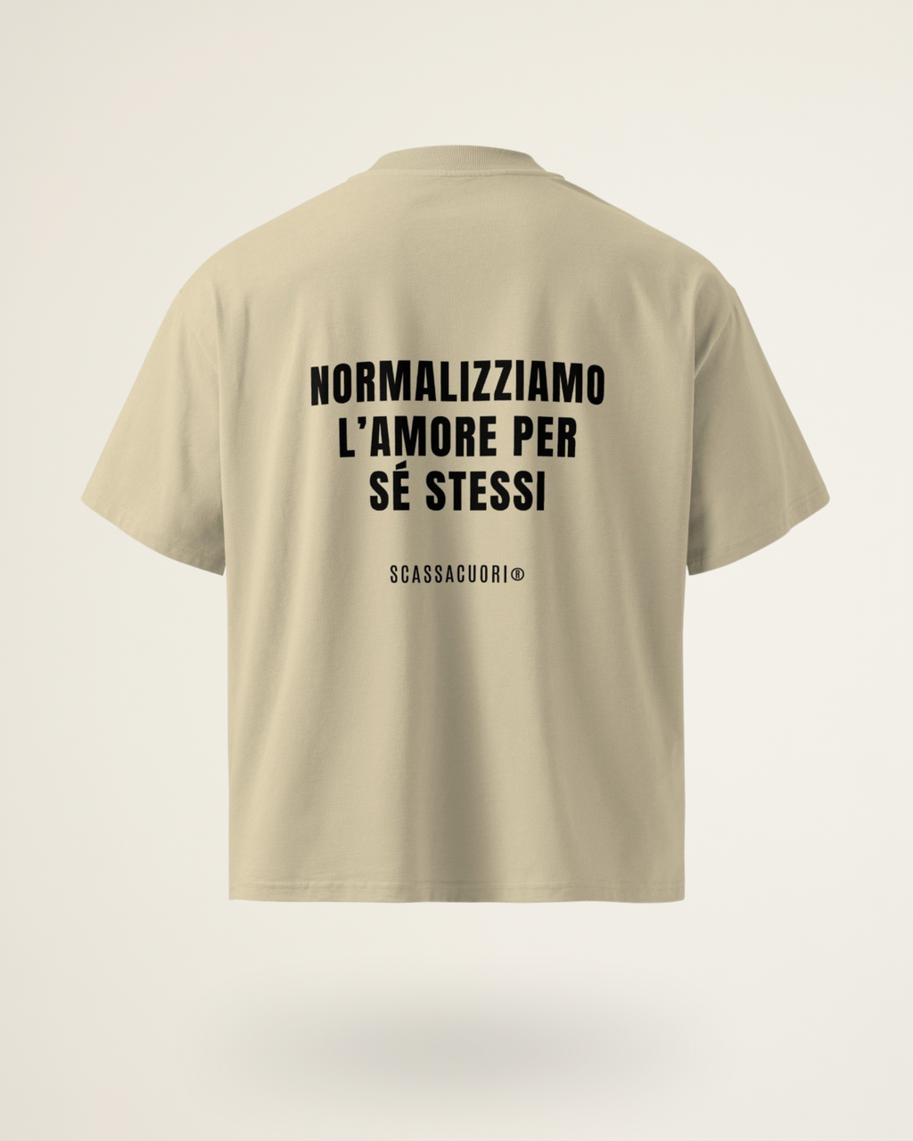 T-SHIRT NORMALIZZIAMO L’AMORE PER SÉ STESSI