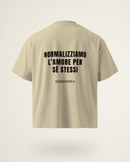 T-SHIRT NORMALIZZIAMO L’AMORE PER SÉ STESSI