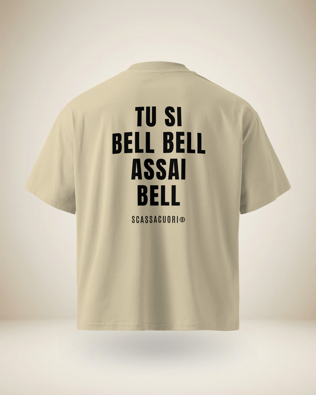 T-SHIRT TU SI BELL BELL ASSAI BELL