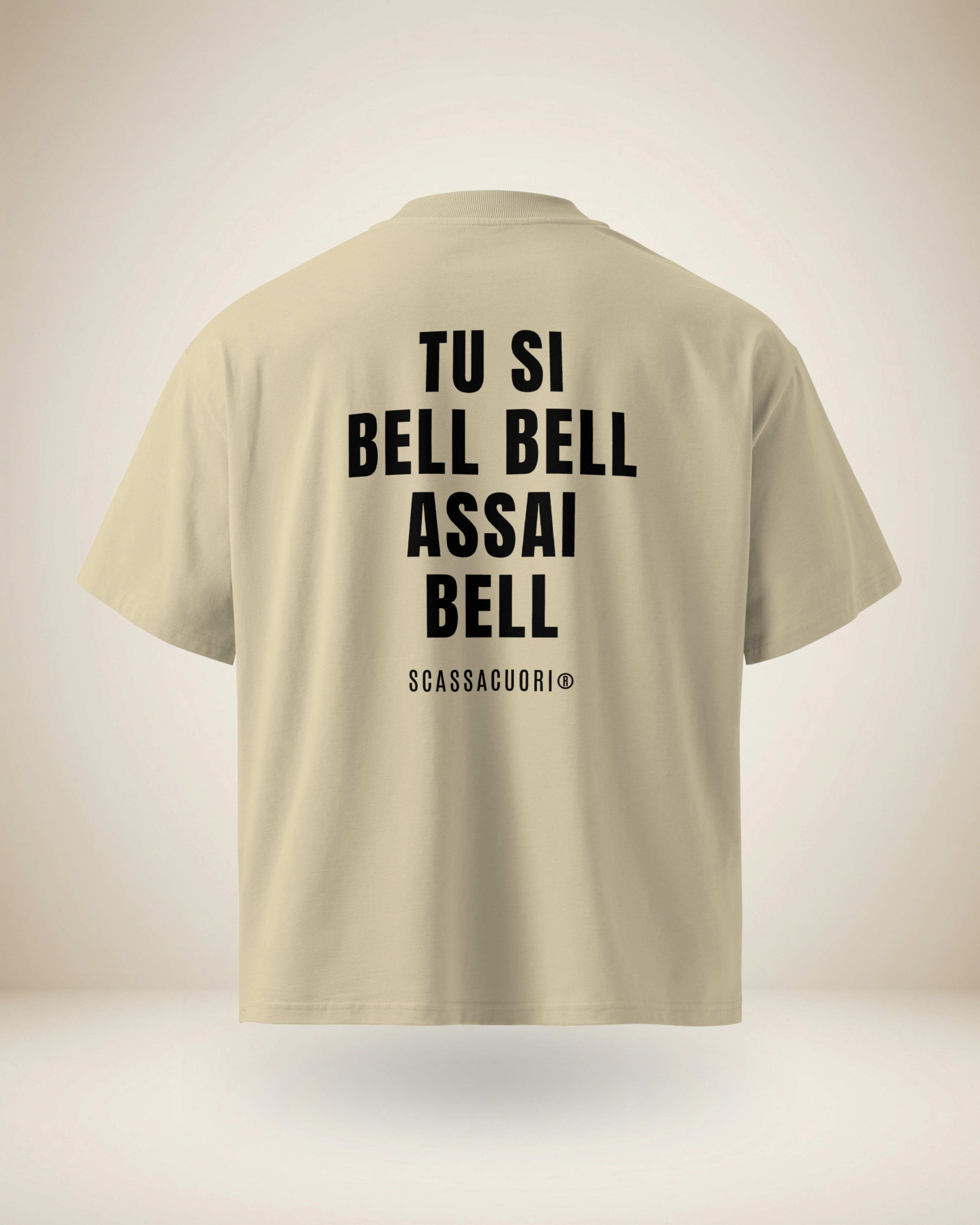 T-SHIRT TU SI BELL BELL ASSAI BELL