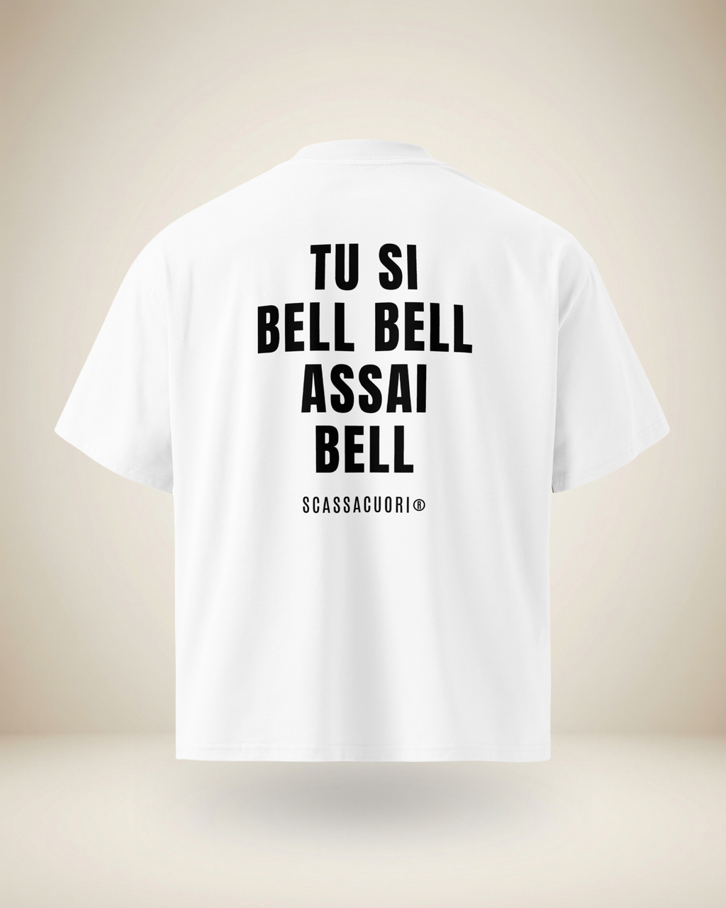T-SHIRT TU SI BELL BELL ASSAI BELL