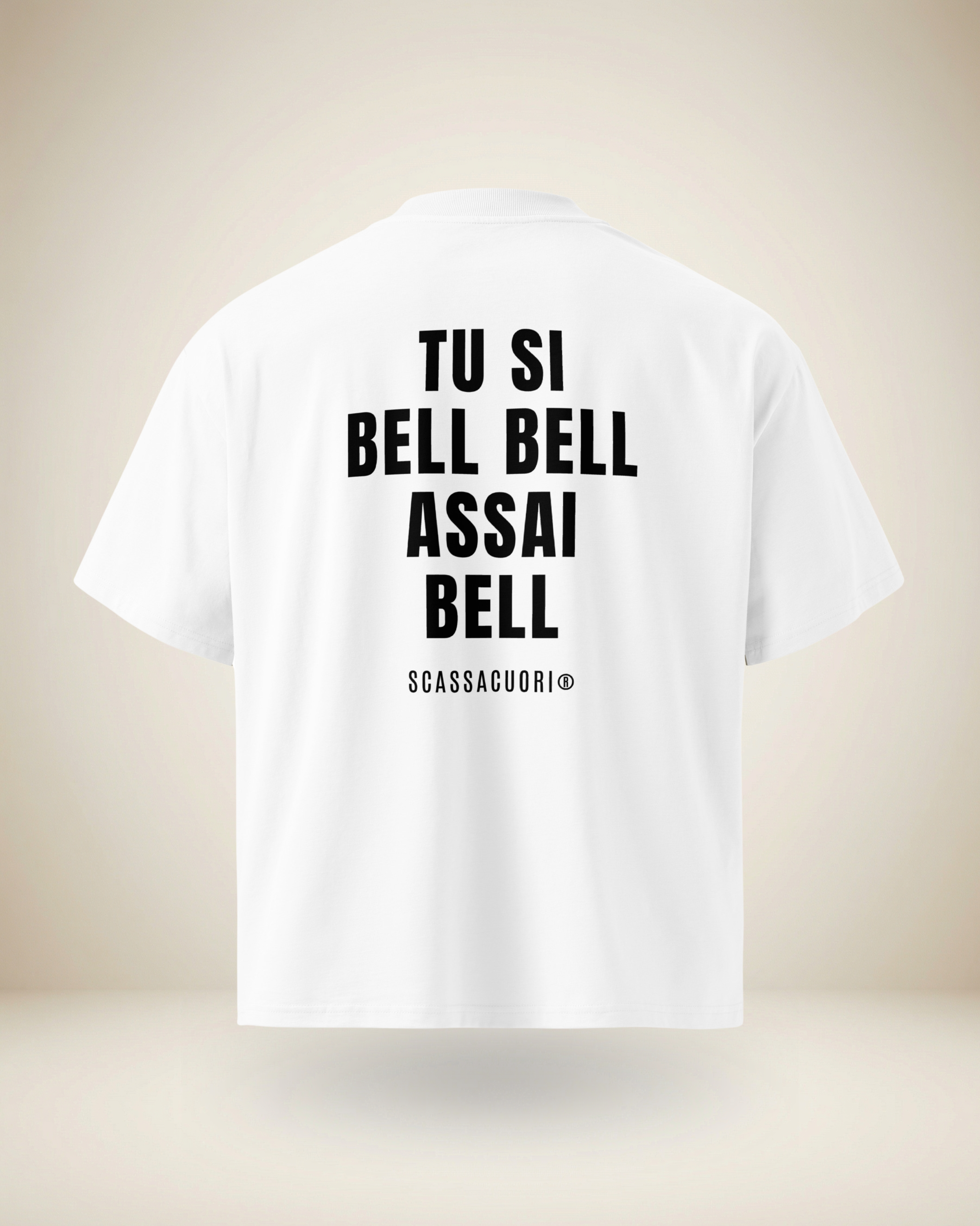 T-SHIRT TU SI BELL BELL ASSAI BELL