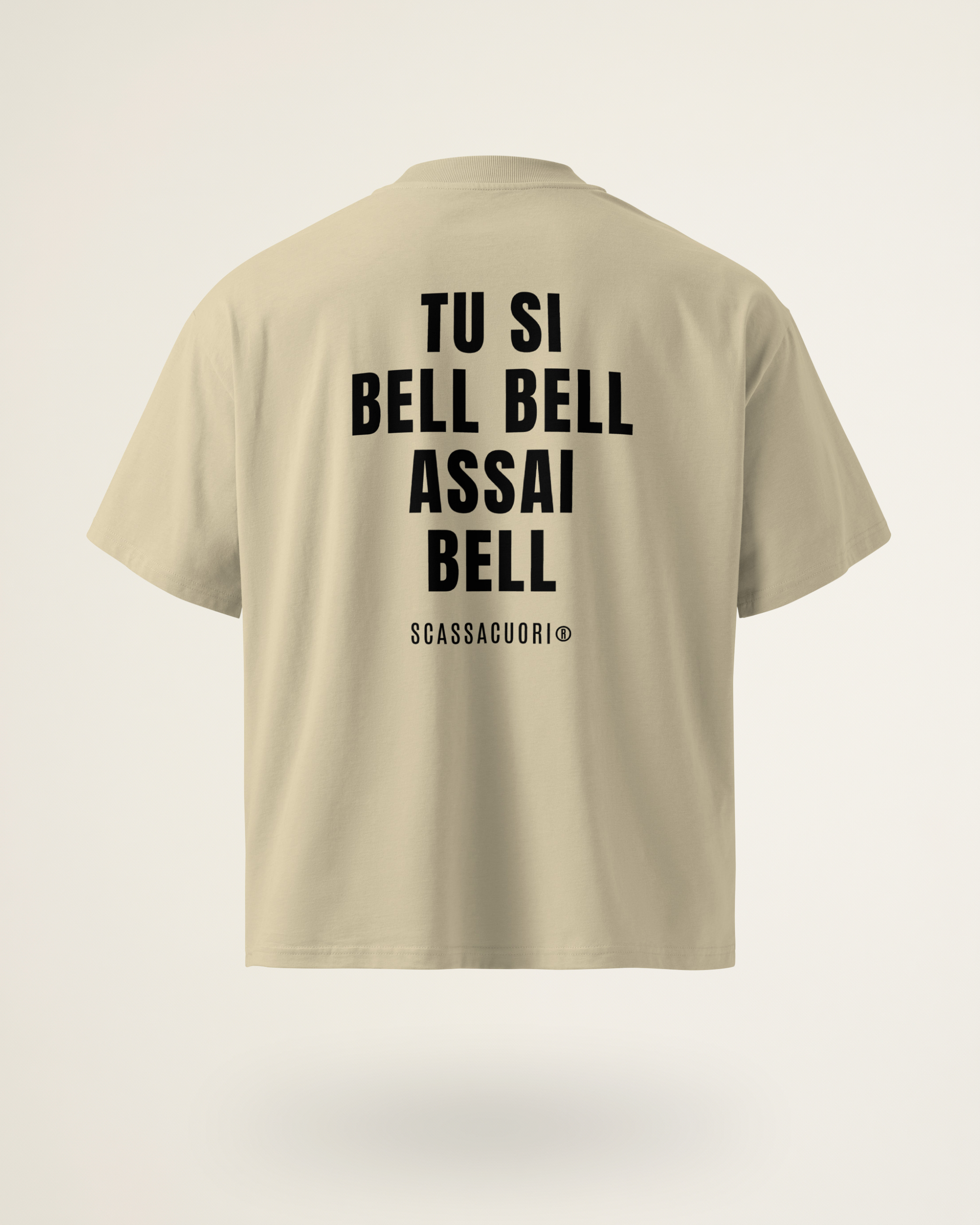 T-SHIRT TU SI BELL BELL ASSAI BELL