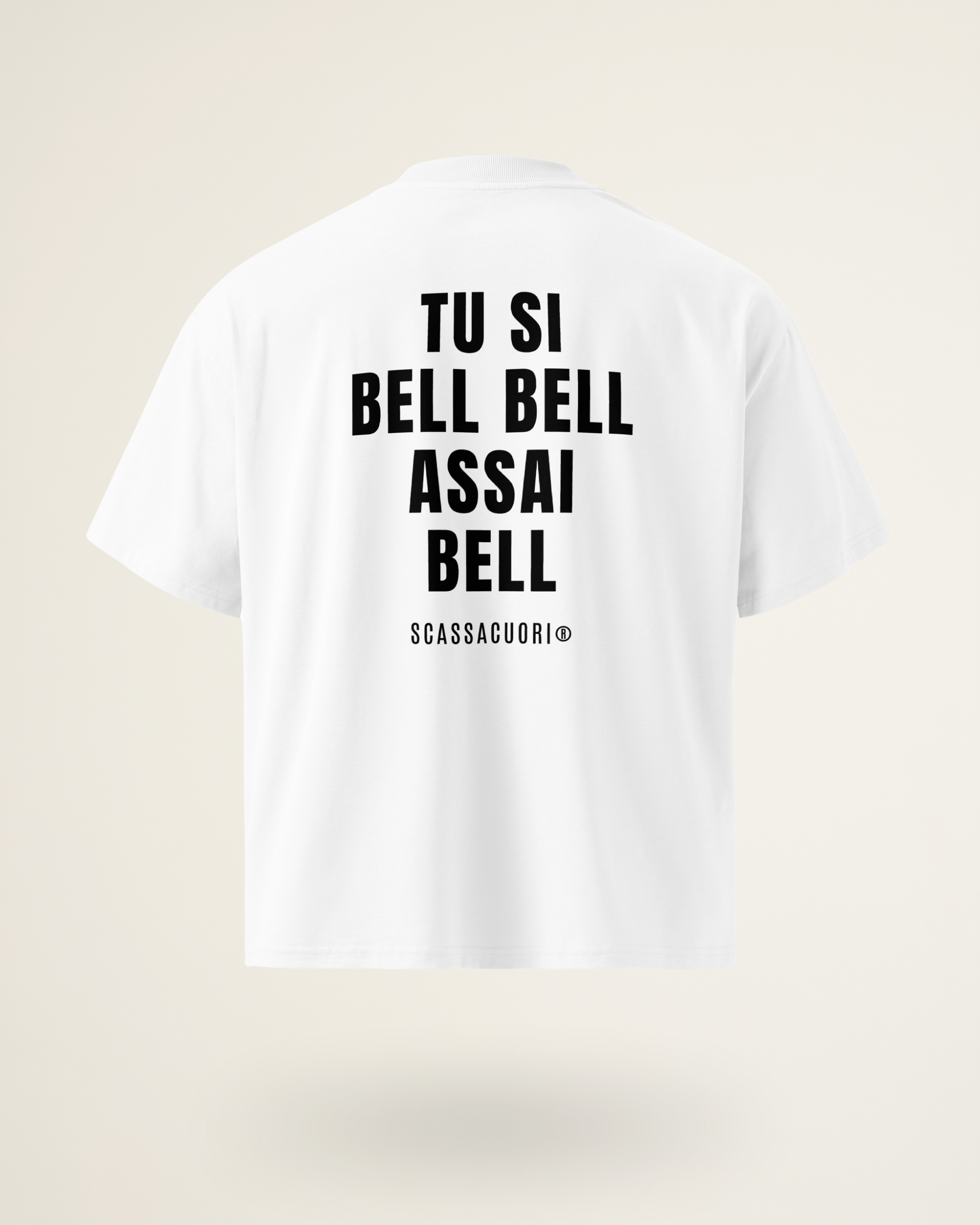 T-SHIRT TU SI BELL BELL ASSAI BELL