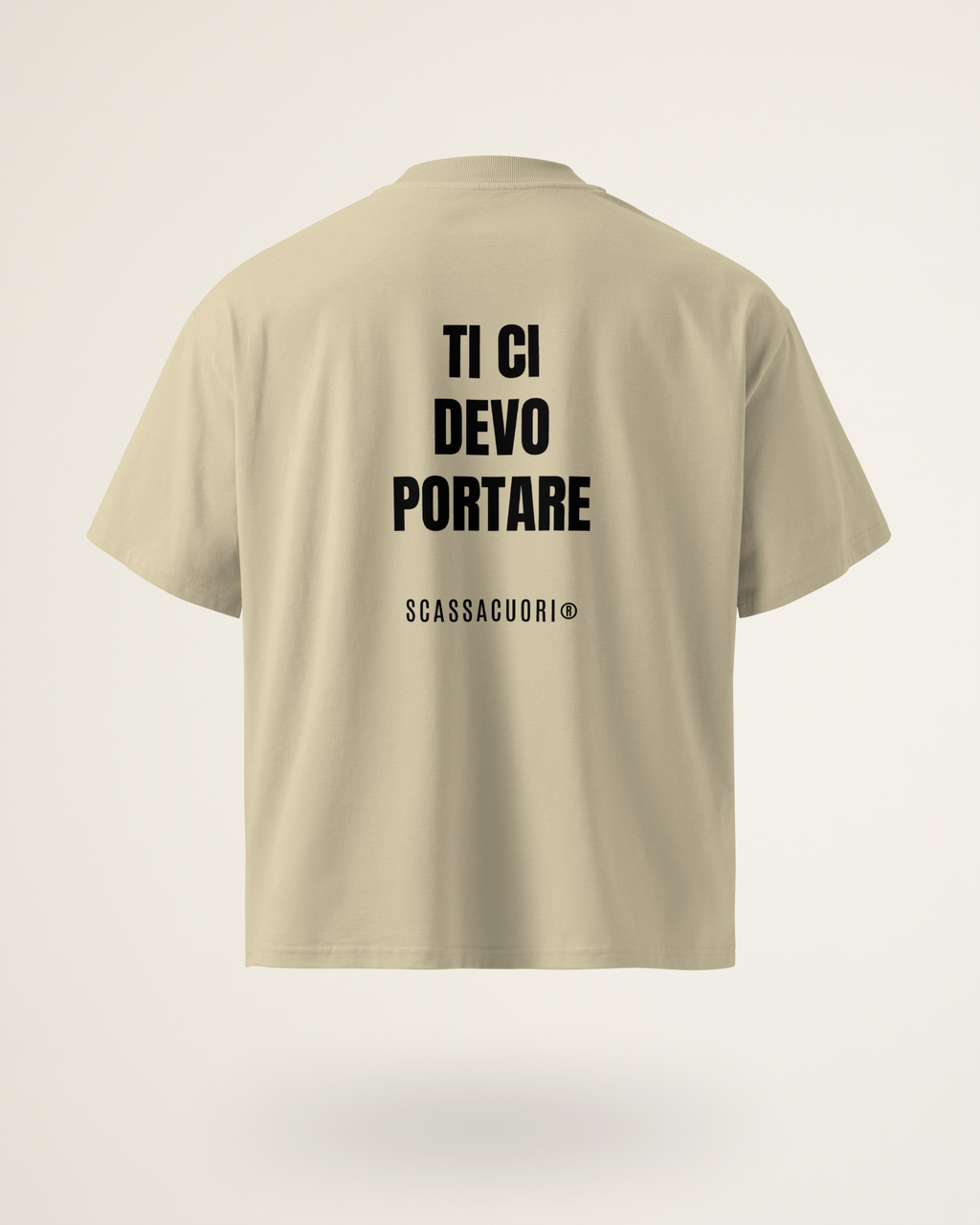 T-SHIRT TI CI DEVO PORTARE