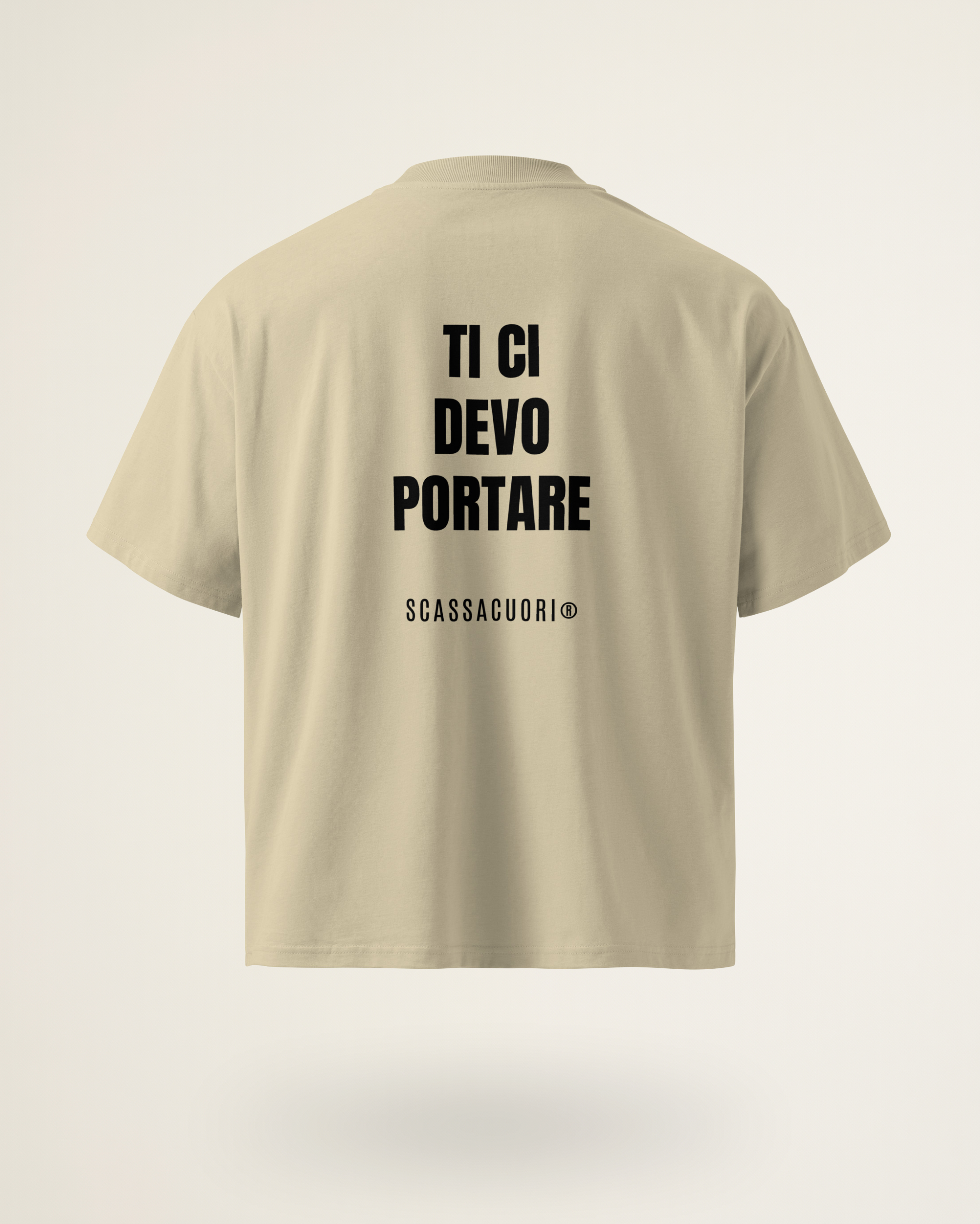 T-SHIRT TI CI DEVO PORTARE