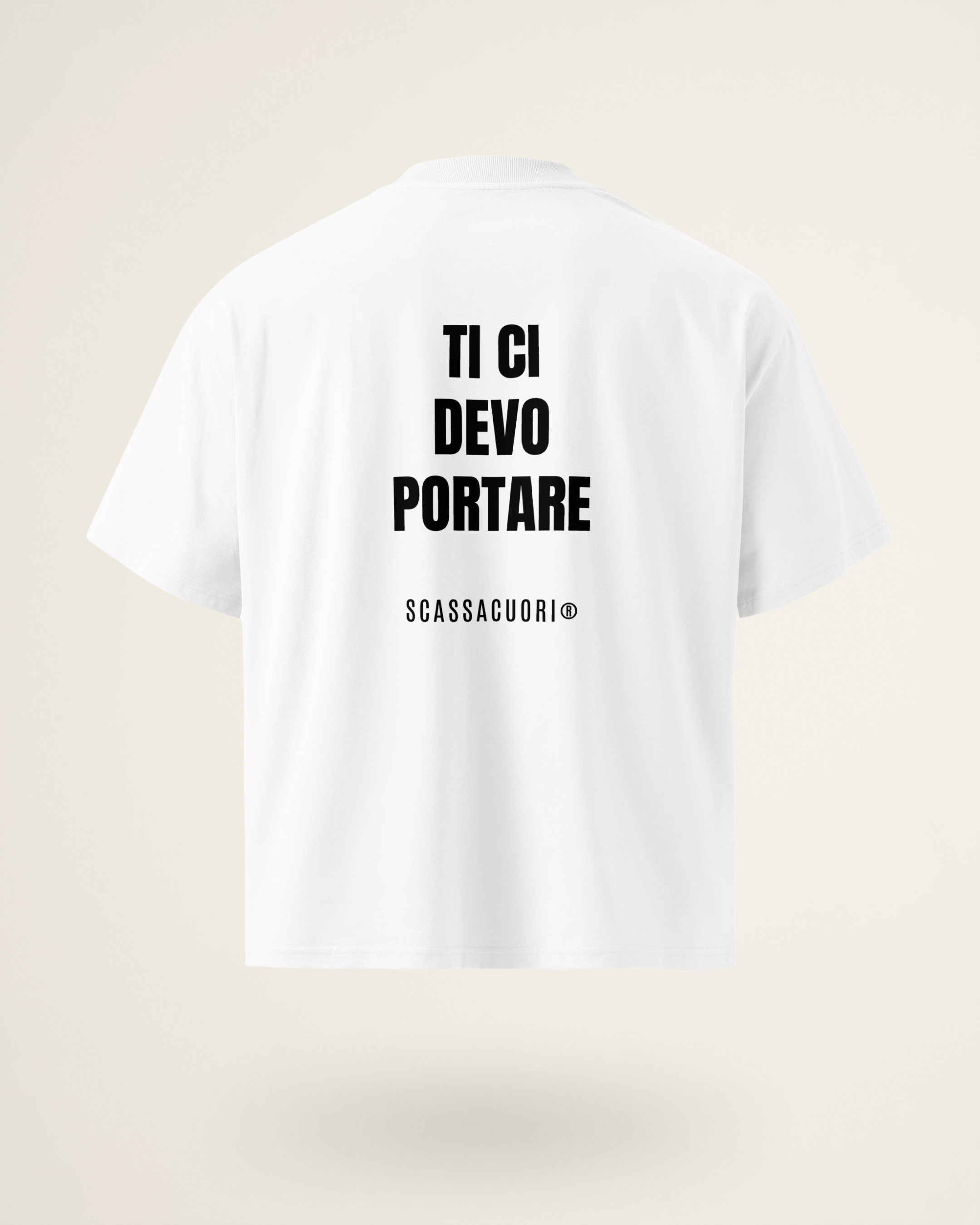 T-SHIRT TI CI DEVO PORTARE