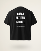 T-SHIRT BASSA BATTERIA SOCIALE
