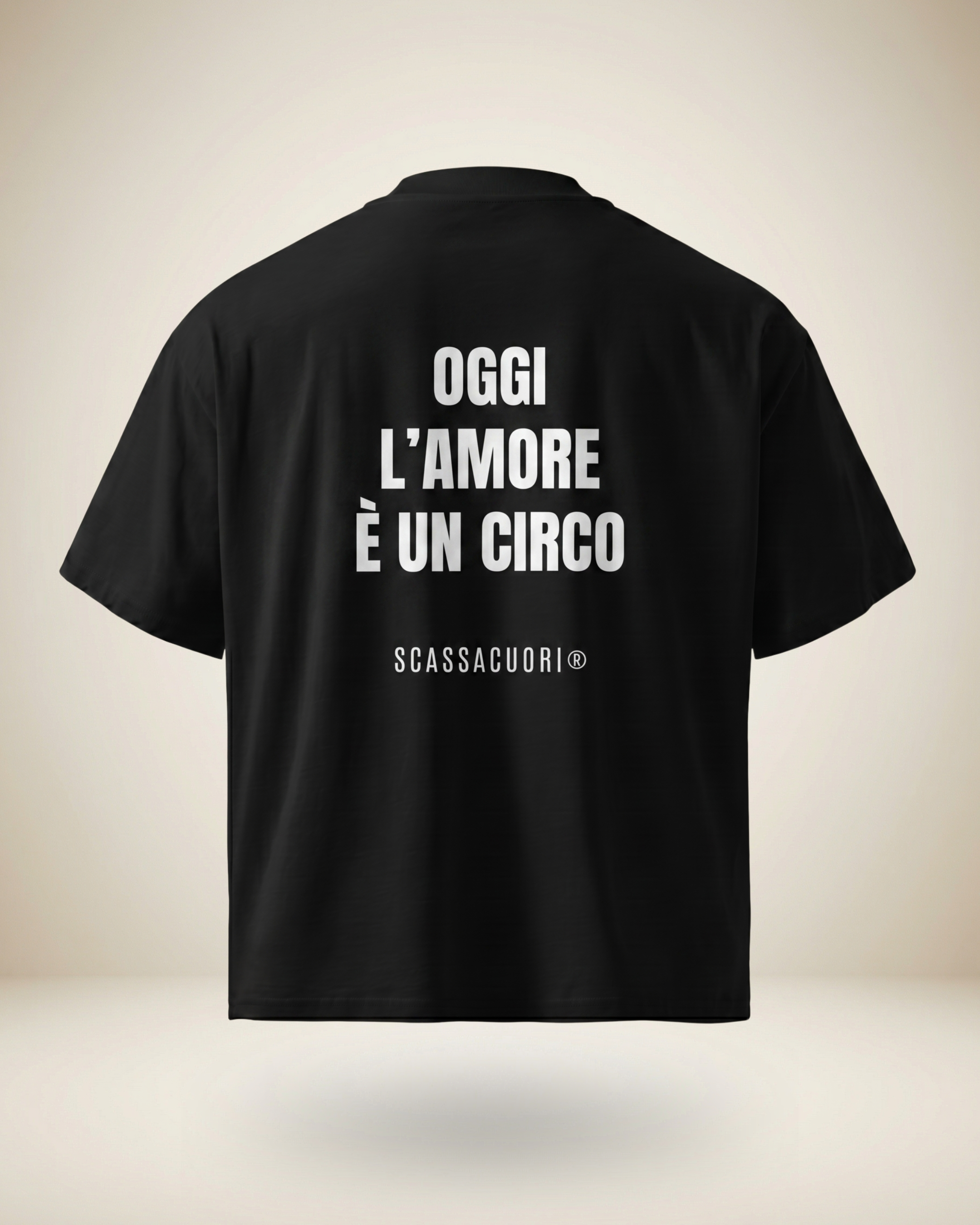 T-SHIRT OGGI L'AMORE E' UN CIRCO