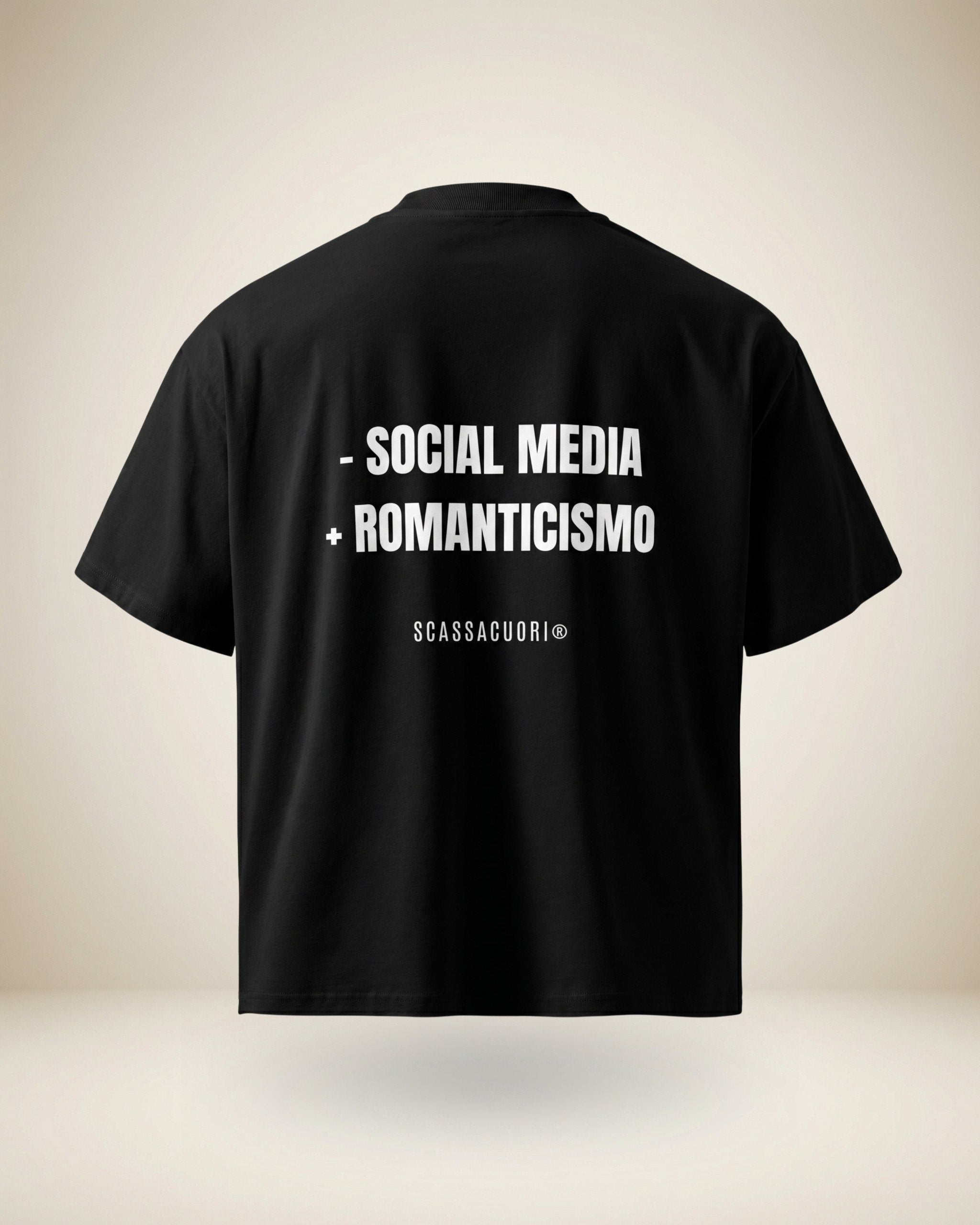 T-SHIRT - SOCIAL MEDIA + ROMANTICISMO