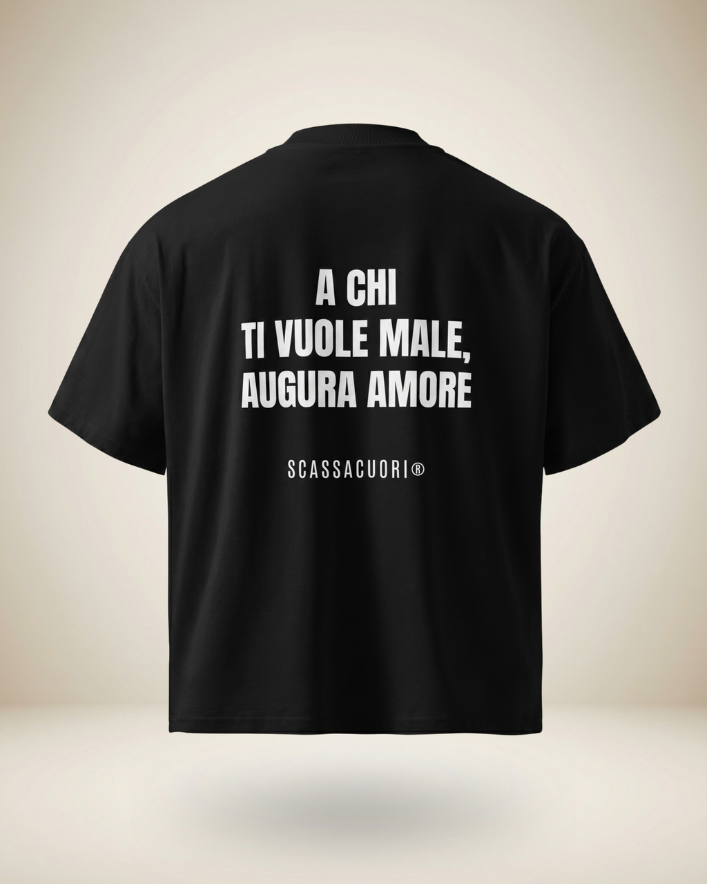 T-SHIRT A CHI TI VUOLE MALE, AUGURA AMORE