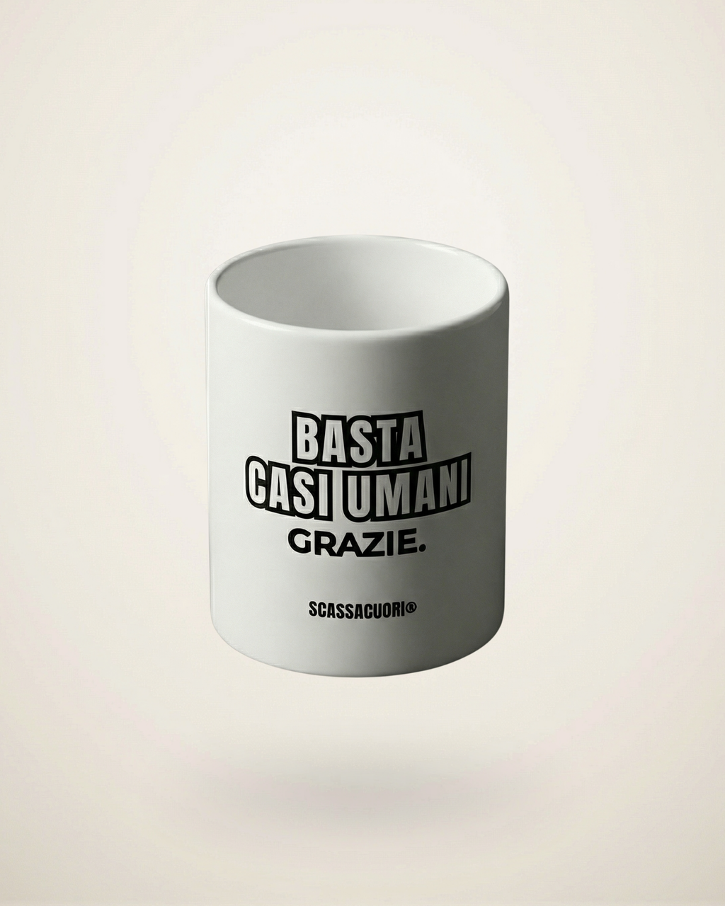 CUP BASTA CASI UMANI GRAZIE