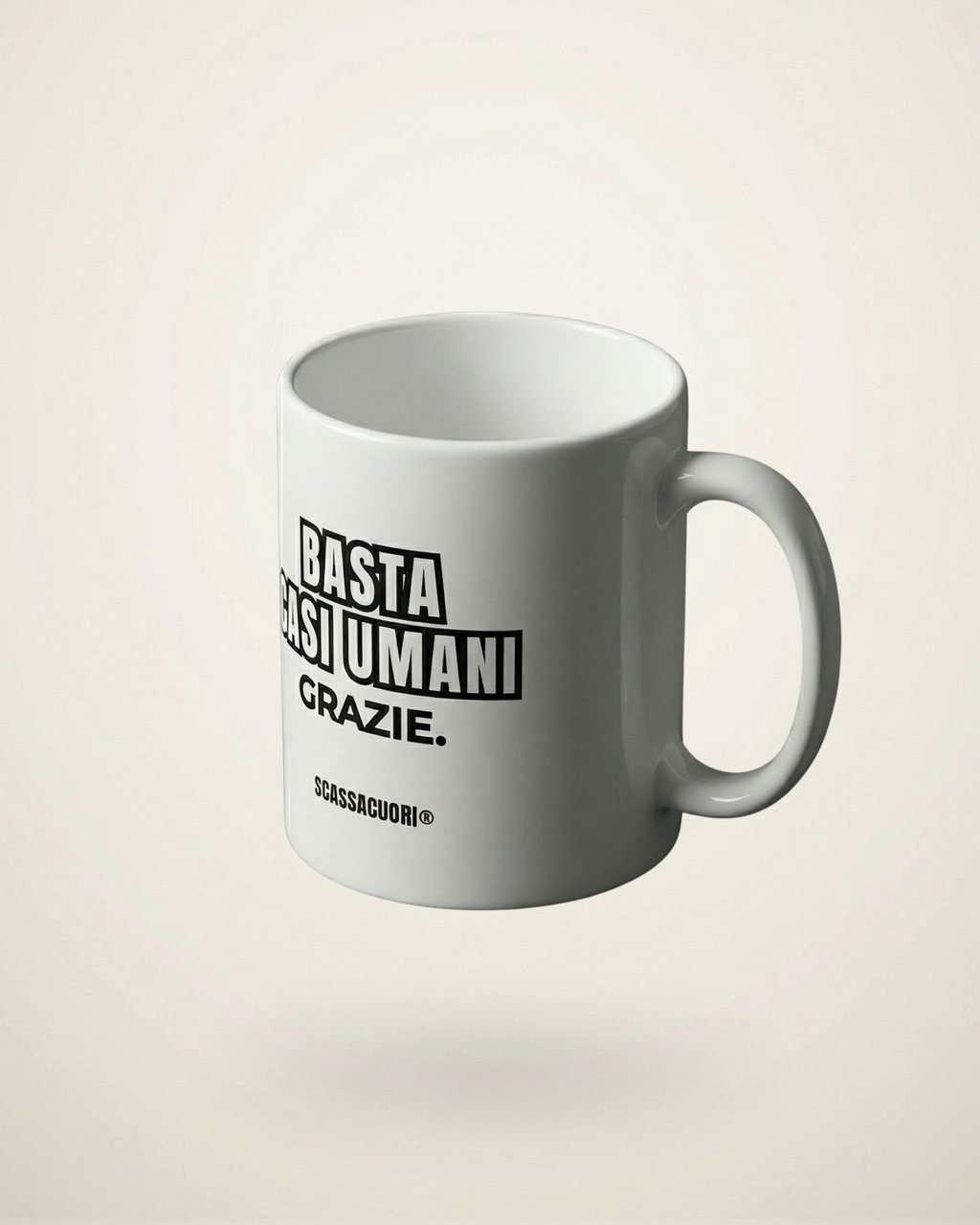 CUP BASTA CASI UMANI GRAZIE