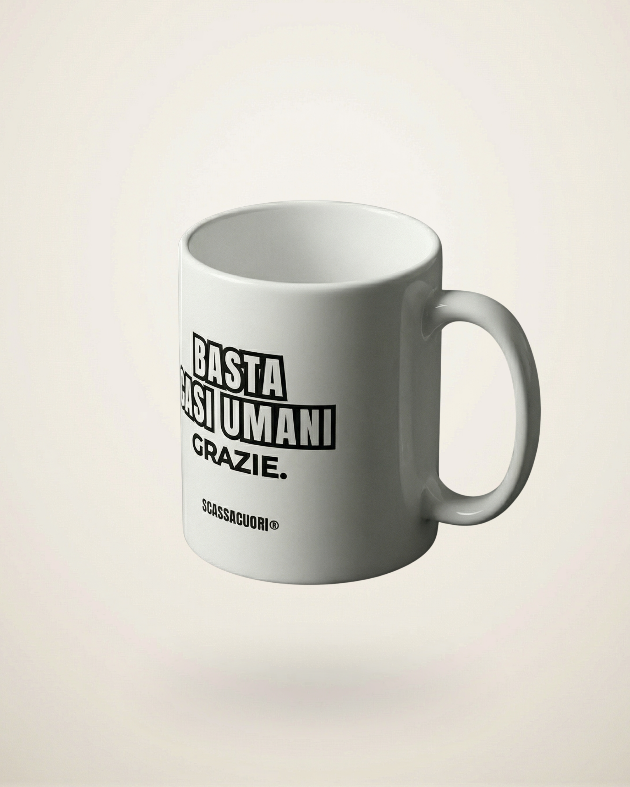 CUP BASTA CASI UMANI GRAZIE