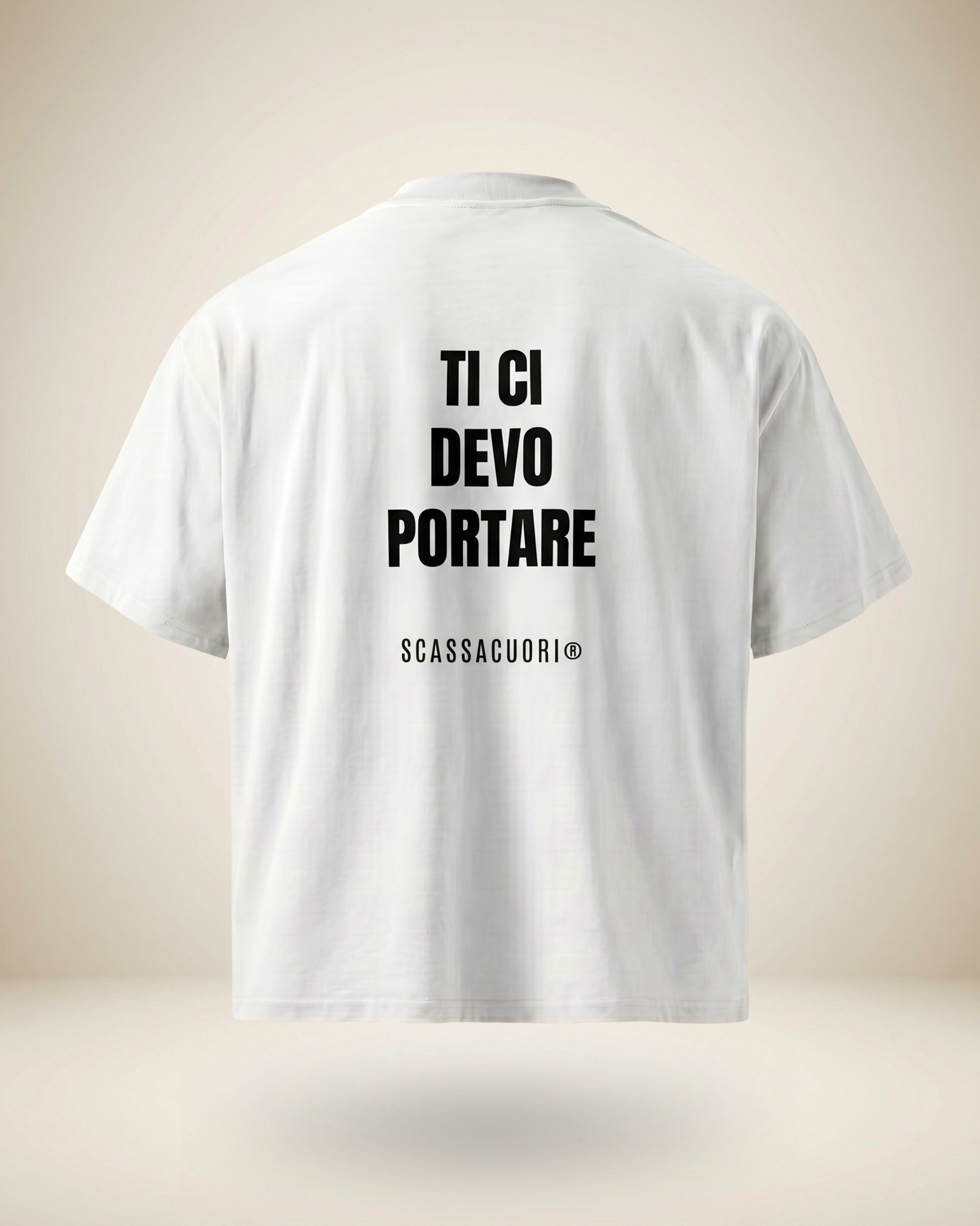 T-SHIRT TI CI DEVO PORTARE