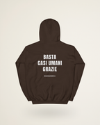 FELPA BASTA CASI UMANI GRAZIE - RETRO