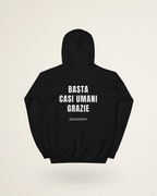 FELPA BASTA CASI UMANI GRAZIE - RETRO
