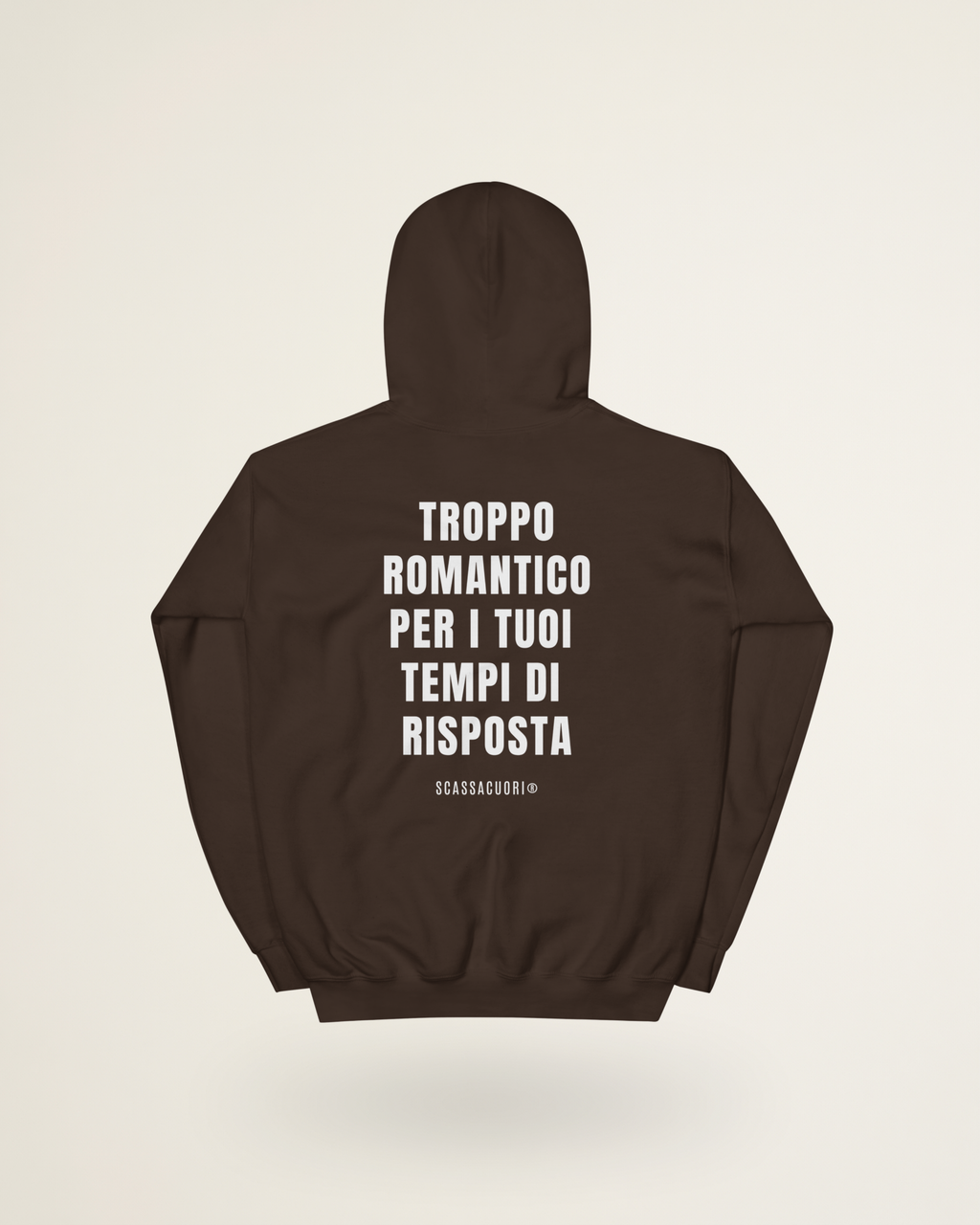 FELPA TROPPO ROMANTICO PER I TUOI TEMPI DI RISPOSTA