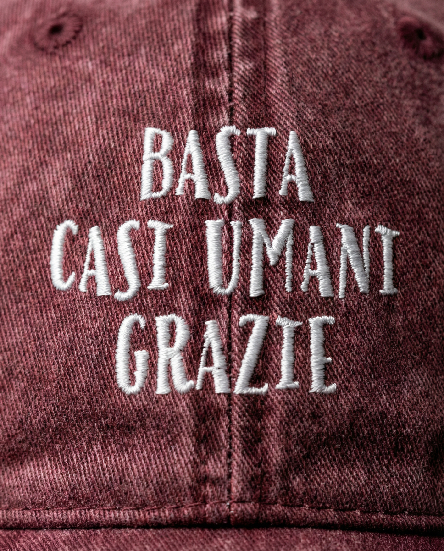 HAT BASTA CASI UMANI GRAZIE